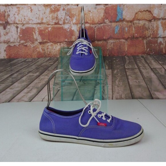 Vans Canvas Sneakers Purple Women's Size 9 Men's Size 7.5 - Picture 1 of 8